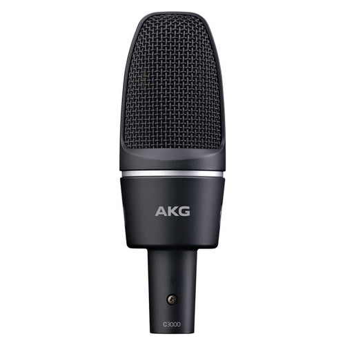 Front view of AKG C3000 large-diaphragm condenser microphone