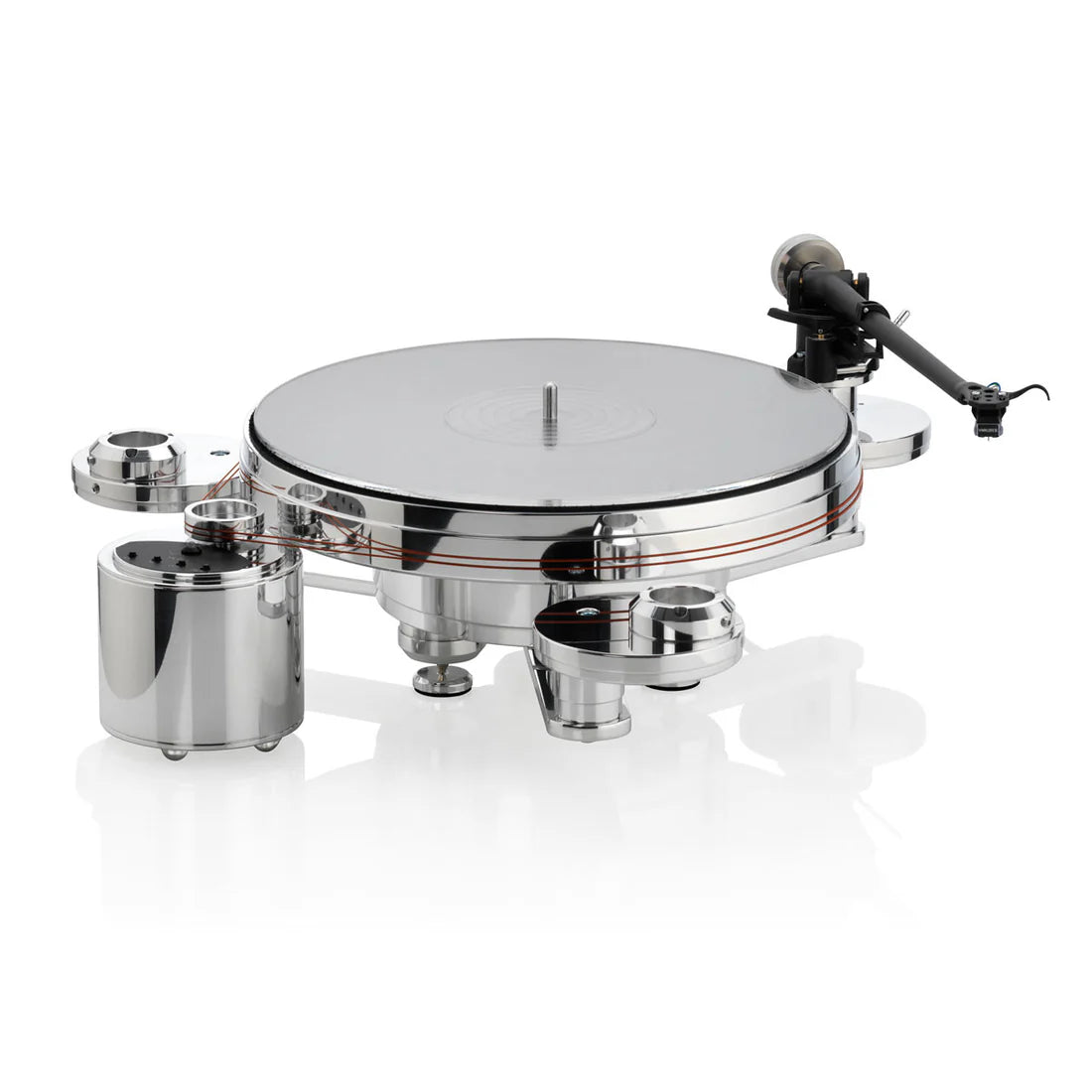 Acoustic Solid - Solid 110 Metal Aluminum Matte Turntable