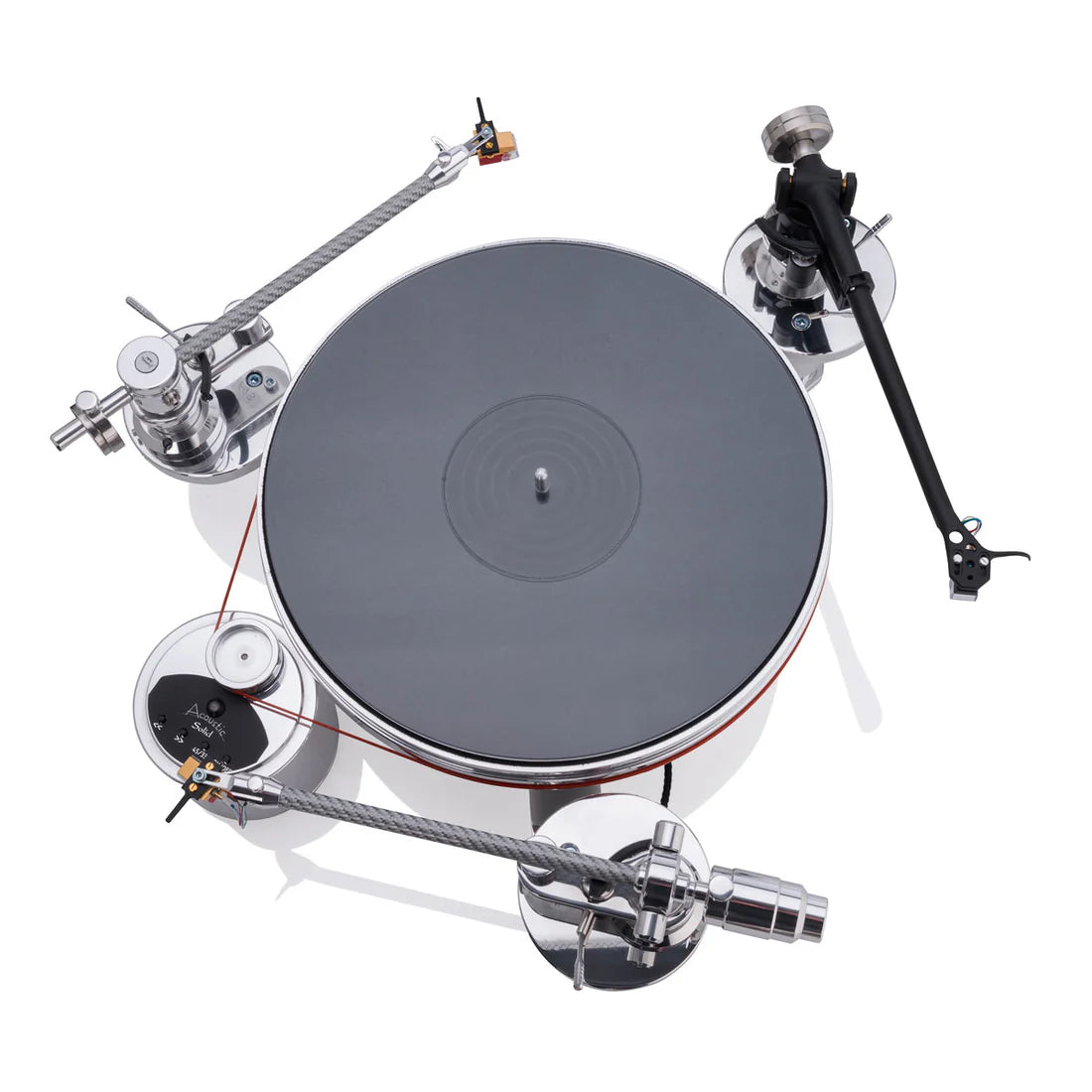 Acoustic Solid - Solid 110 Metal Aluminum Matte Turntable