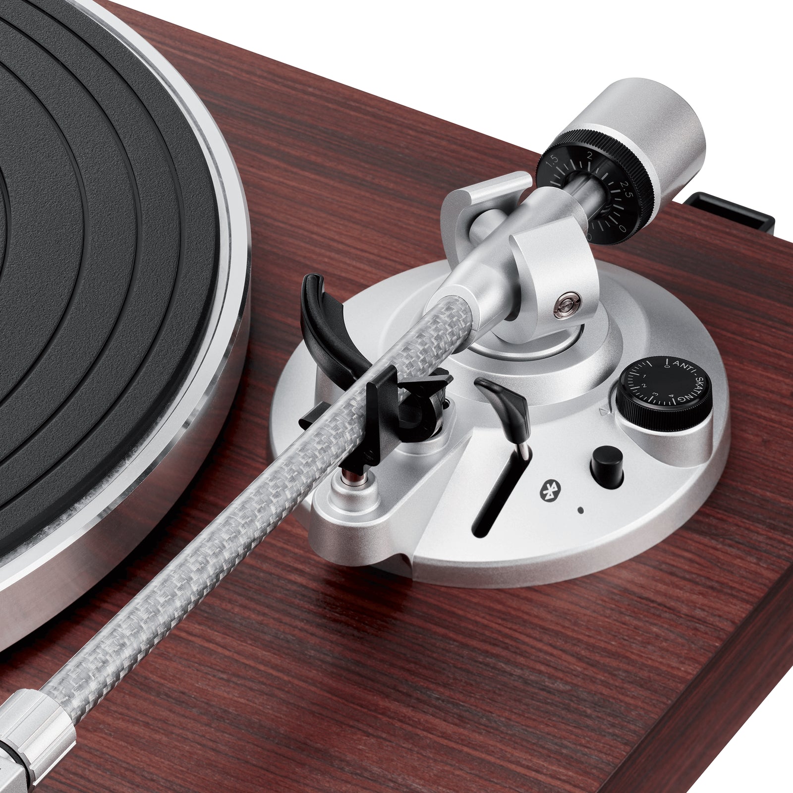 Audio-Technica AT-LPW50BT Manual Belt-Drive Turntable (Wireless & Analog)