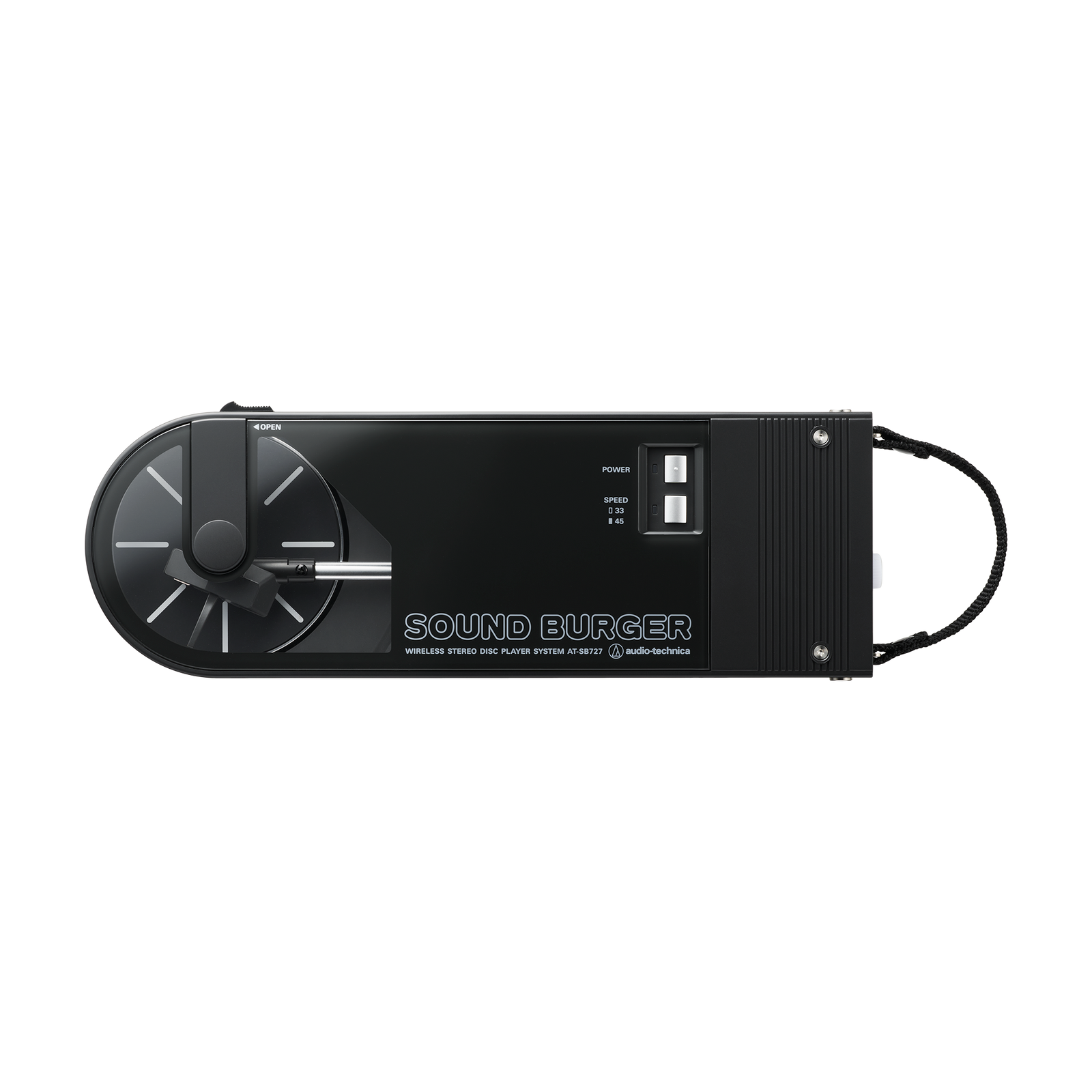 Audio-Technica AT-SB727 Sound Burger Portable Bluetooth Turntable