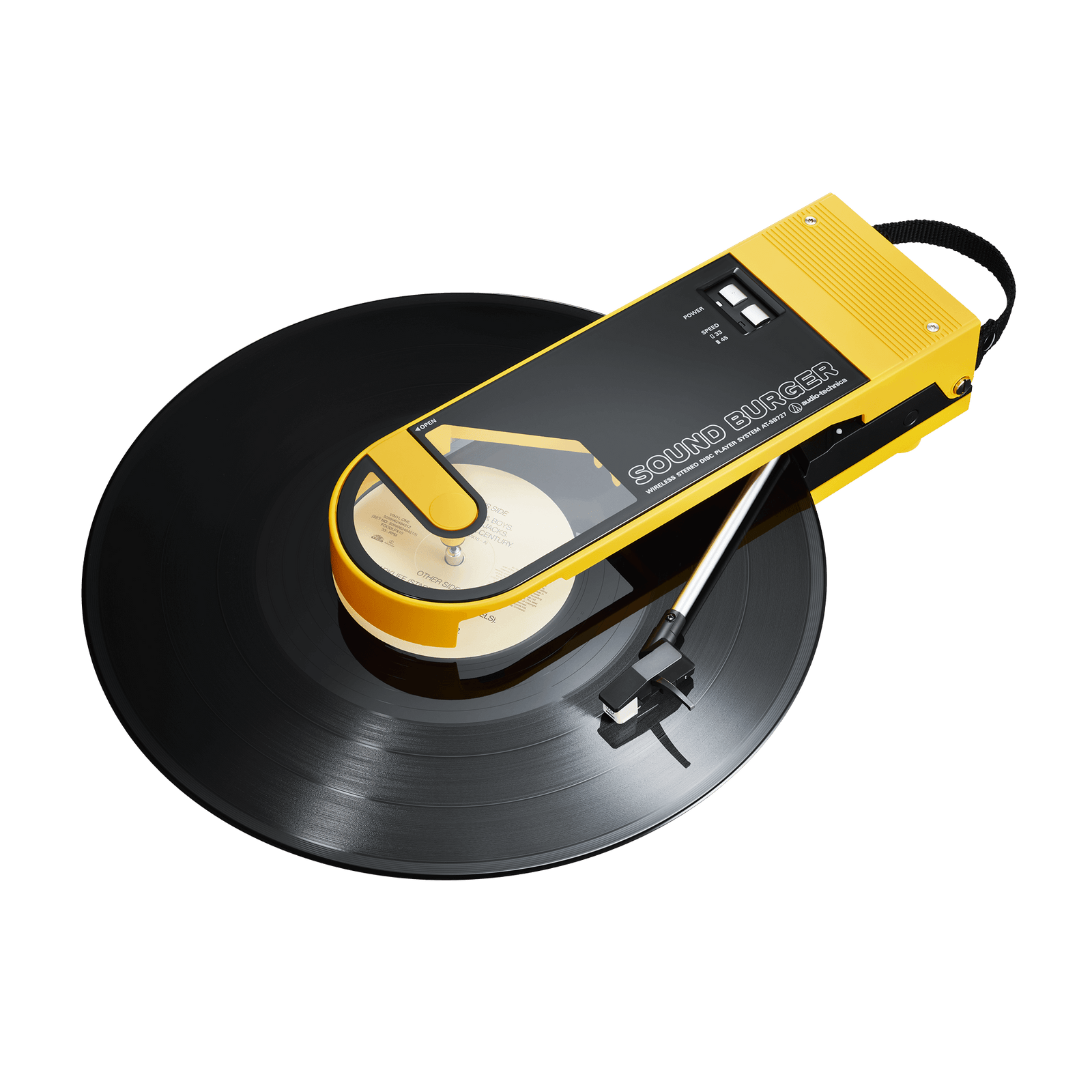 Audio-Technica AT-SB727 Sound Burger Portable Bluetooth Turntable