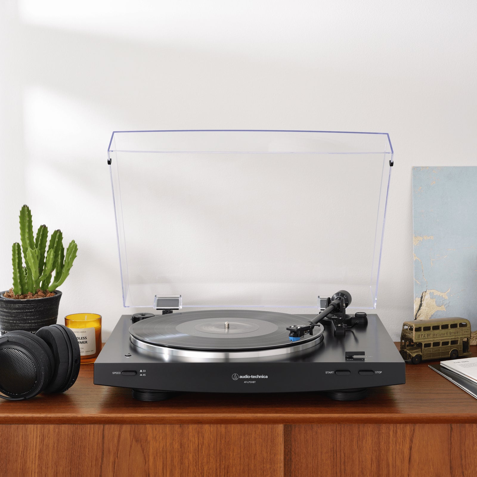 Audio-Technica AT-LP3XBT Automatic Belt-Drive Turntable (Wireless & Analog)