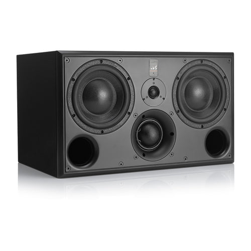 Front view of ATC SCM45A Pro active studio monitor with dual woofers