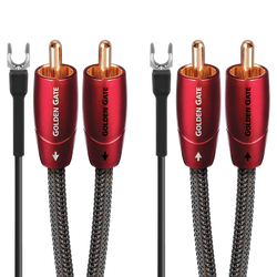 AudioQuest Golden Gate Turntable Cable + Ground Wire (1.5m)