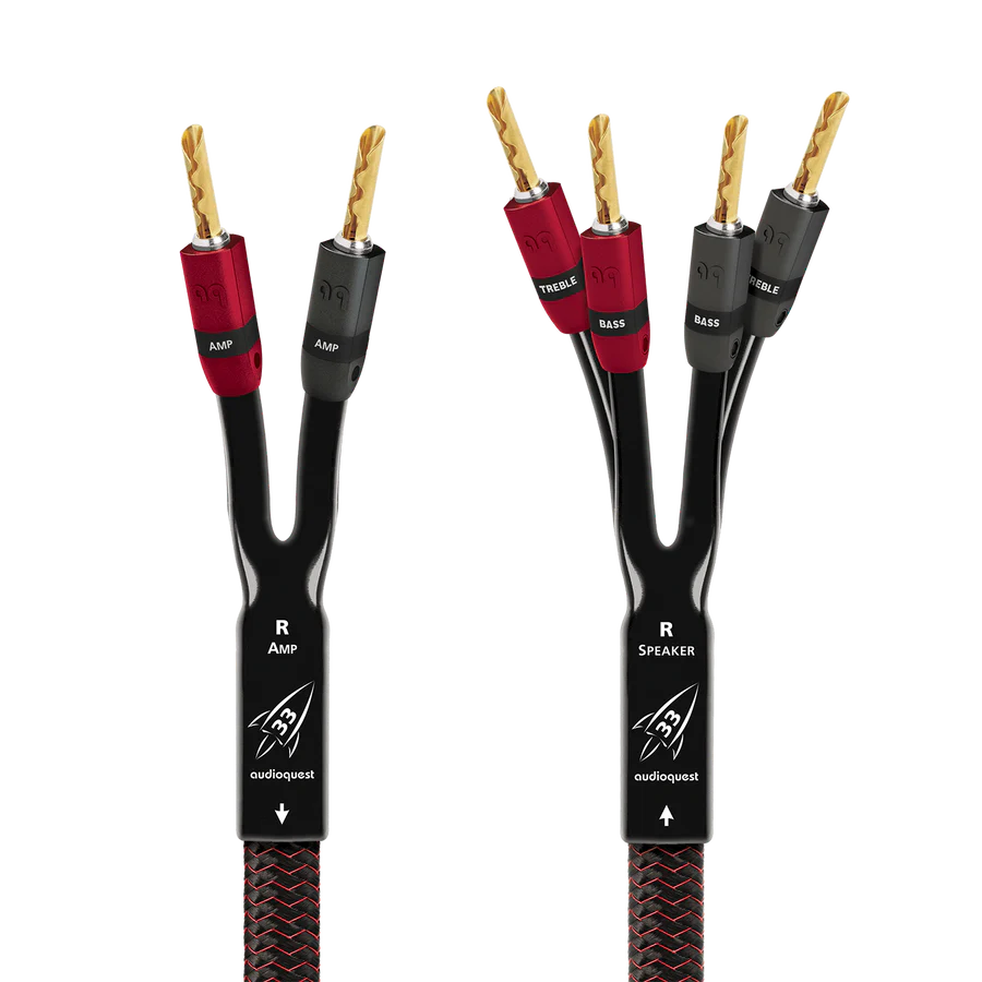 AudioQuest Rocket 33 Single-BiWire Speaker Cable (Pair)