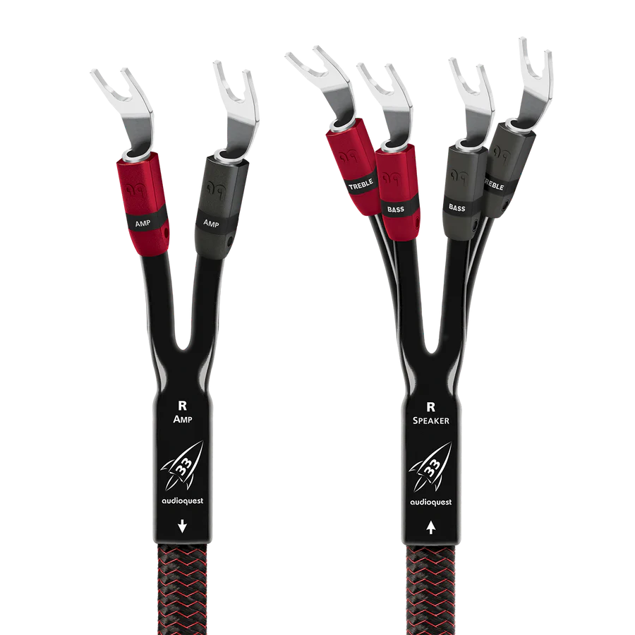 AudioQuest Rocket 33 Single-BiWire Speaker Cable (Pair)