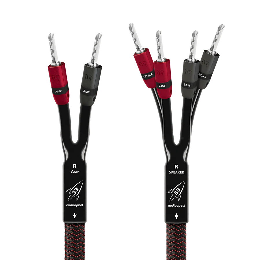 AudioQuest Rocket 33 Single-BiWire Speaker Cable (Pair)