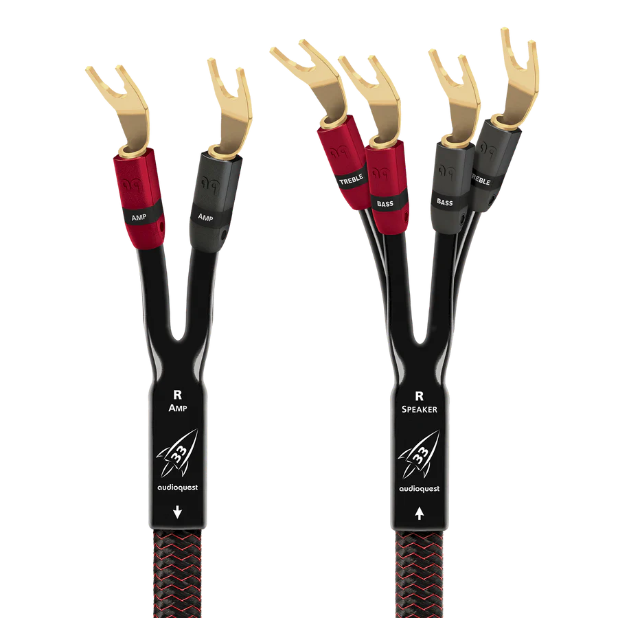 AudioQuest Rocket 33 Single-BiWire Speaker Cable (Pair)