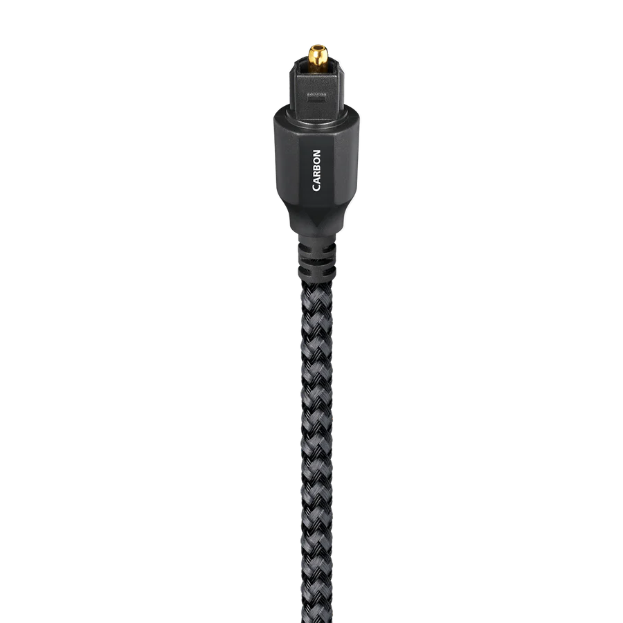 AudioQuest Carbon Optical Toslink Cable + Mini-Adaptor