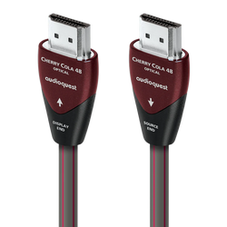 AudioQuest Cherry Cola 48 Long-Length Ultra High Speed 48Gbps Active Optical HDMI 2.1 Cable