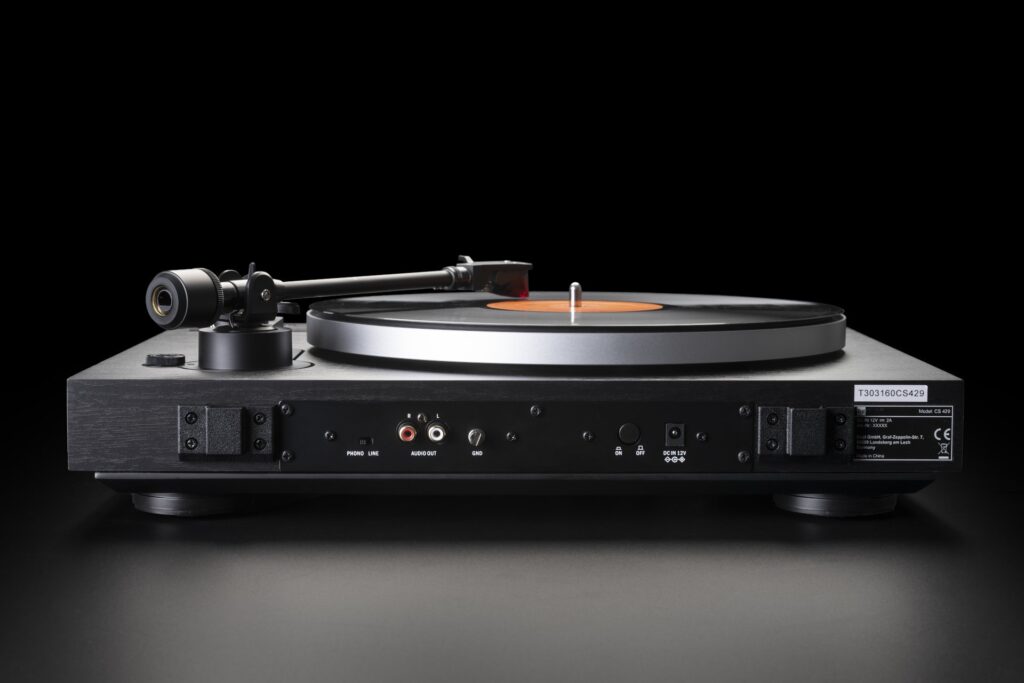 DUAL CS429BK TURNTABLE