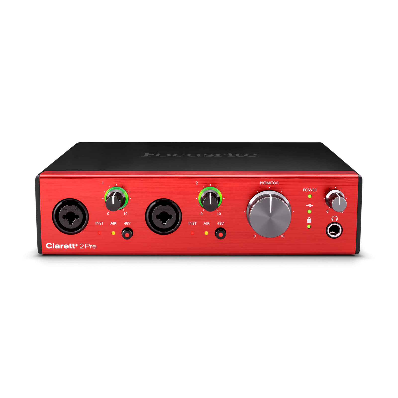 FOCUSRITE - CLARETT+ 2PRE  USB-C AUDIO INTERFACES