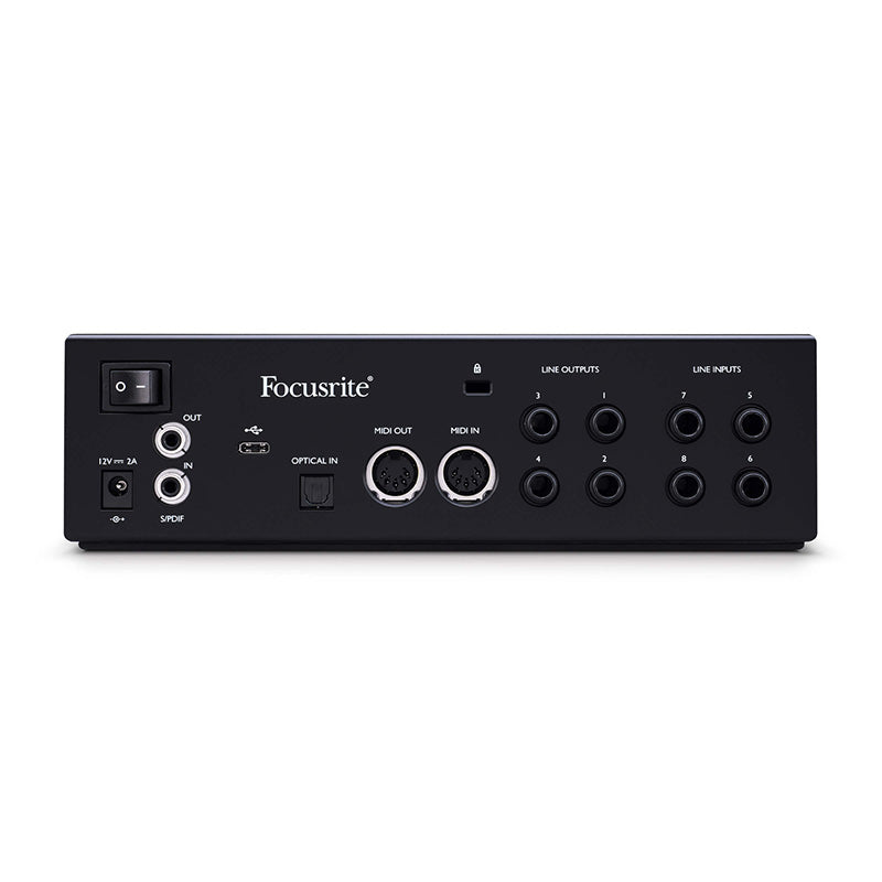 Focusrite Interface 4 Input Focusrite Clarett+ 4Pre USB-C Audio Interface – Focusrite Audio ...