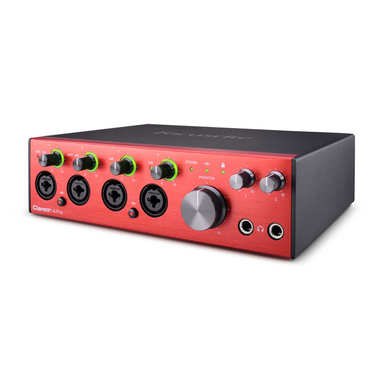 FOCUSRITE - CLARETT+ 4PRE USB-C AUDIO INTERFACES