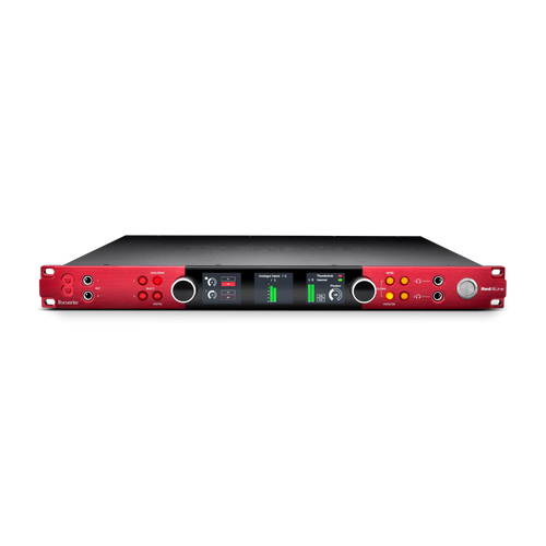 Front view of Focusrite Red 8Line Interface