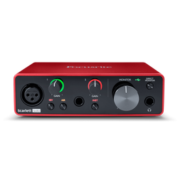 FOCUSRITE - SCARLETT SOLO 3RD-GEN AUDIO INTERFACE