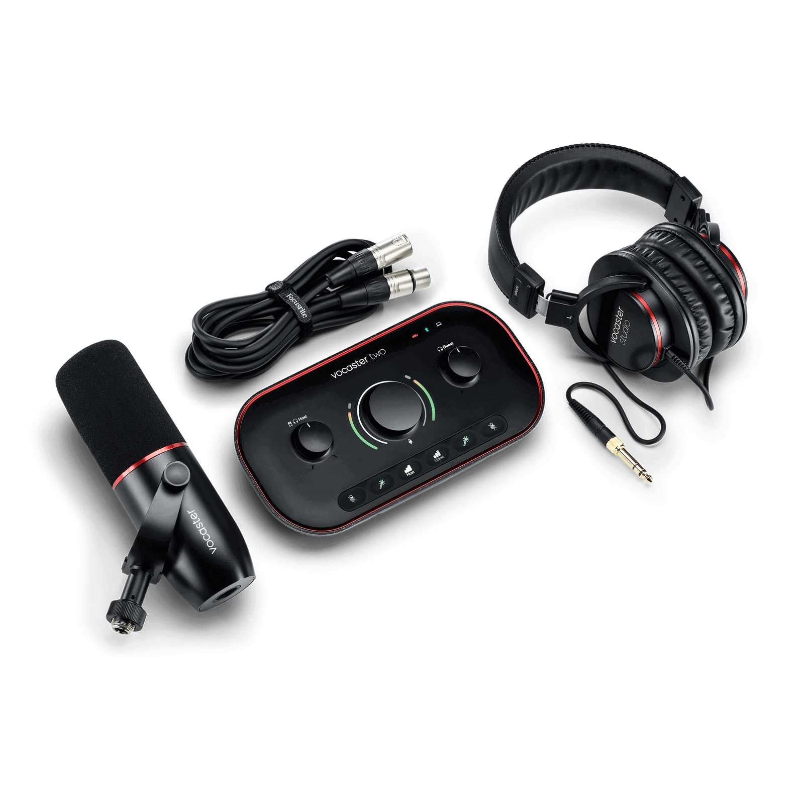 FOCUSRITE - VOCASTER TWO STUDIO PODCAST INTERFACE