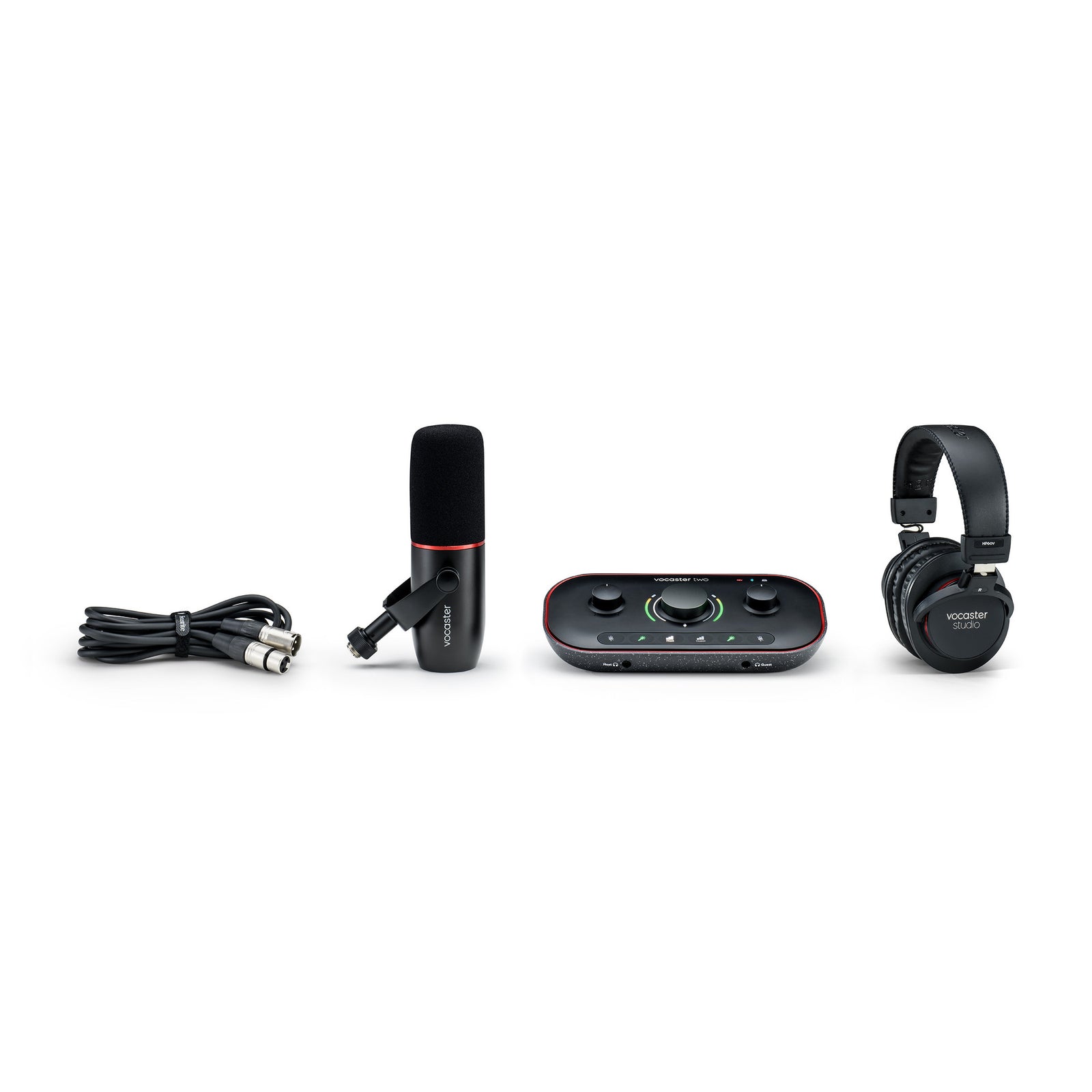 FOCUSRITE - VOCASTER TWO STUDIO PODCAST INTERFACE