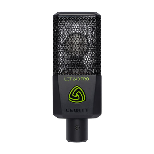 product photo of lewitt lct 240 pro black microphone