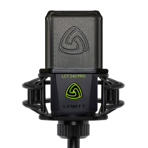 product photo of lewitt lct 240 pro microphone value pack w/ lct50psx, front view