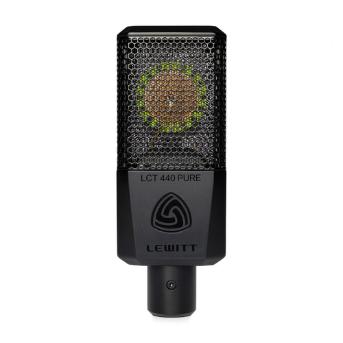 product photo of lewitt lct 440 pure microphone, front view