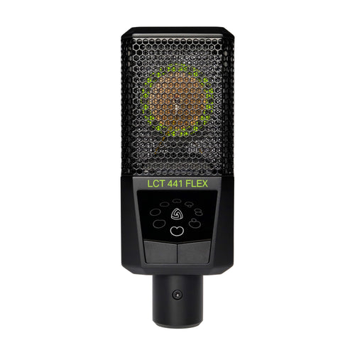 product photo of lewitt lct 441 flex compact microphone, front view