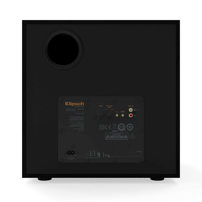 Klipsch R-121SW front view 4