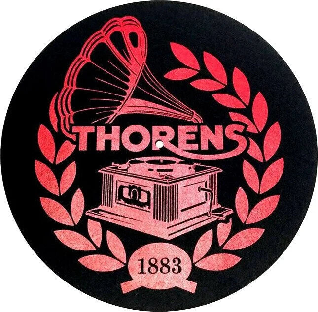Thorens Felt mat with Thorens Logo