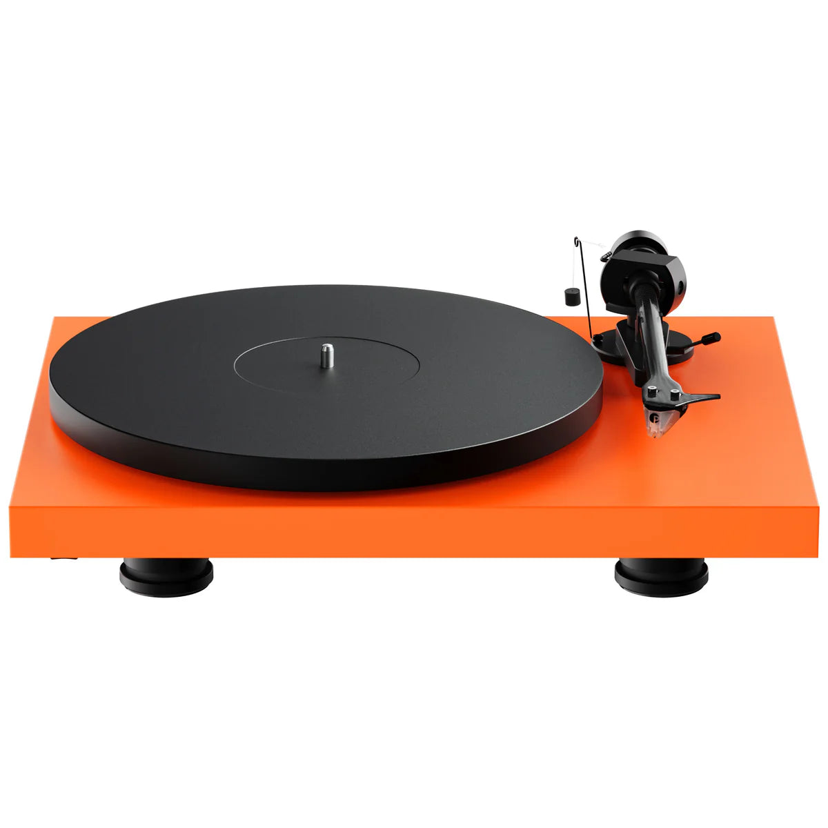 Pro-Ject Debut EVO 2 Orange turntable with Pick It MM EVO cartridge available at Vinyl Sound Toronto Canada.