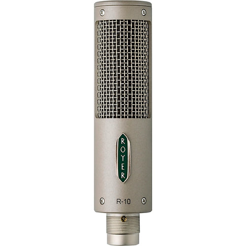 product photo of royer r-10 studio/live ribbon microphone, front view