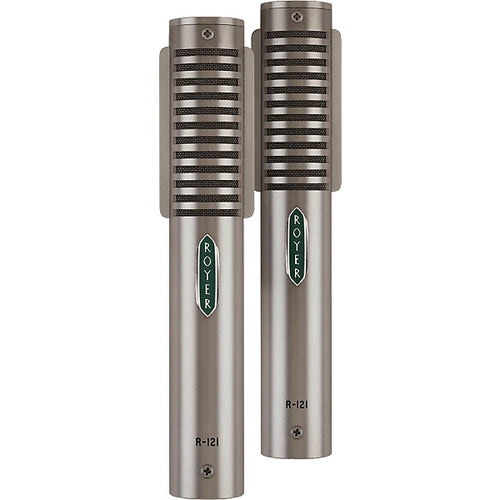 product photo of royer r-121 studio ribbon microphone, front view