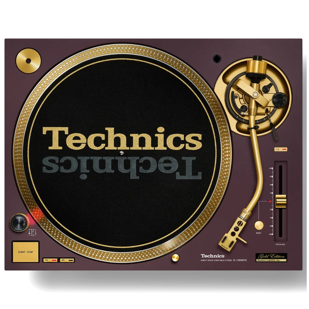 Technics SL-1200MK7 55th Anniversary Gold Edition Turntable
