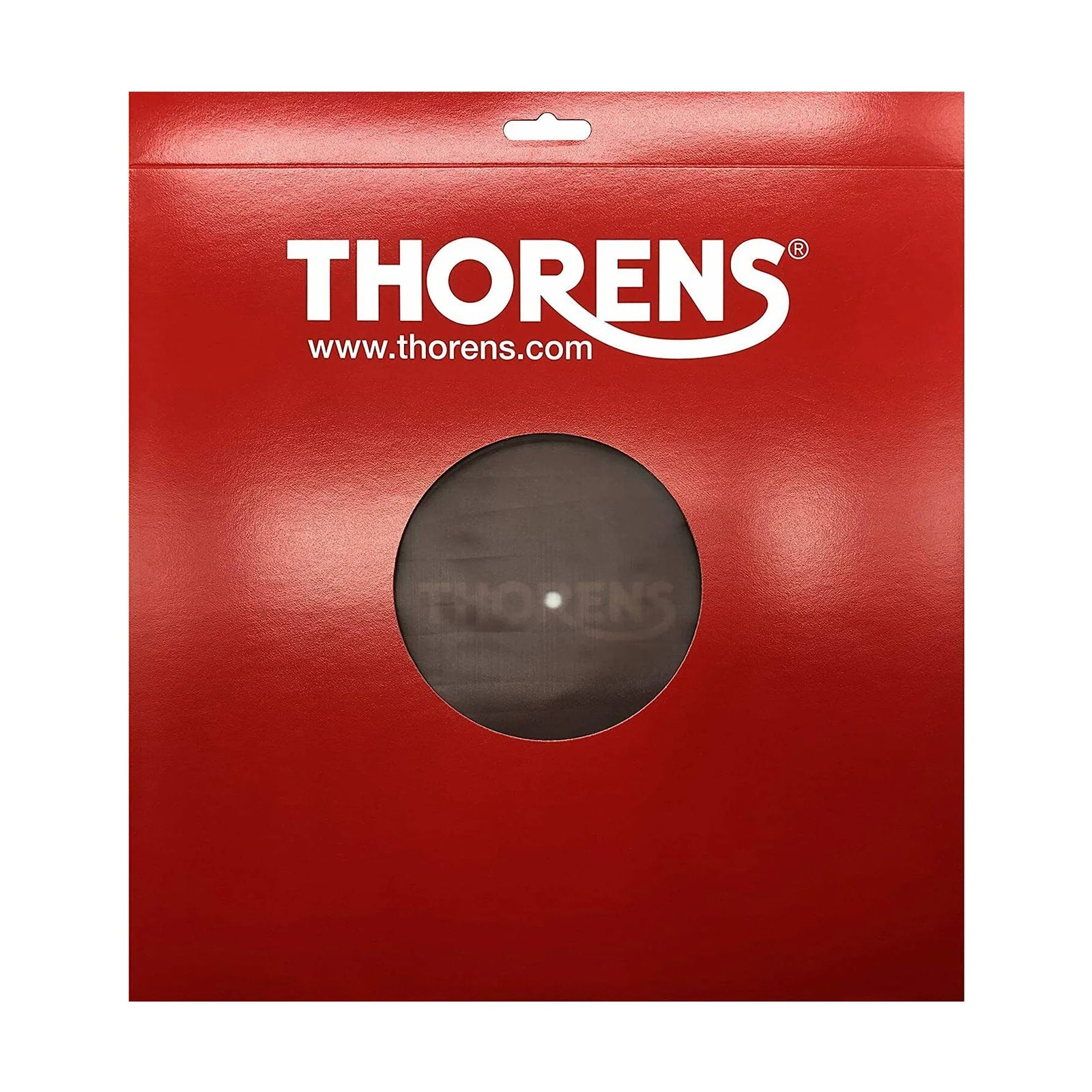 Thorens Platter Mat Leather, Brown