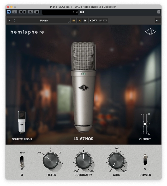 Universal Audio SC-1 Standard Condenser Microphone | Vinyl Sound Universal Audio SC-1 Standard Condenser Microphone | Vinyl Sound