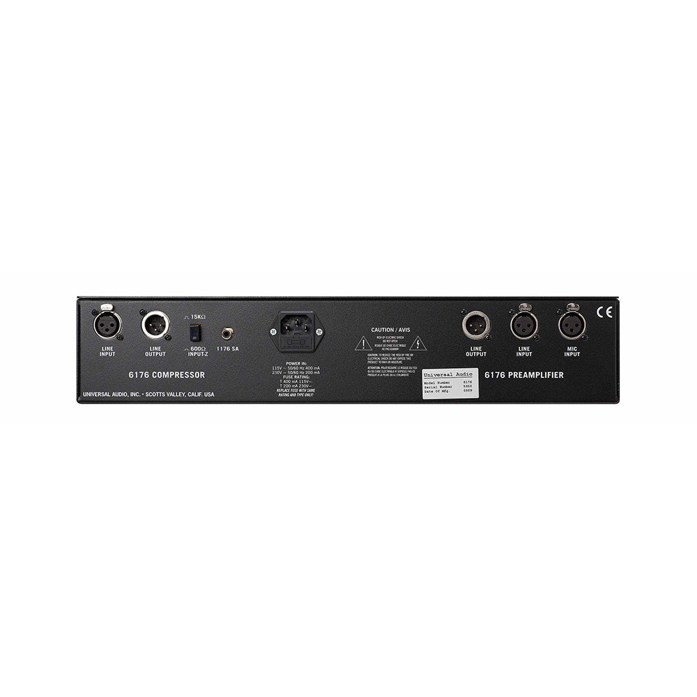 UNIVERSAL AUDIO 6176 VINTAGE PREAMP/COMPRESSOR