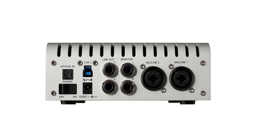 view of Universal Audio Apollo Twin USB Heritage Edition audio interface