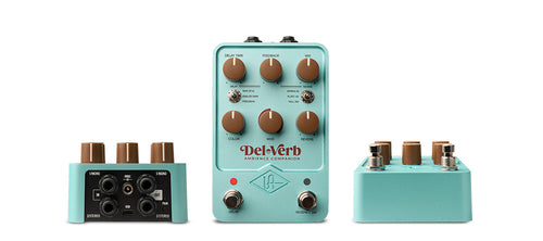 Universal Audio Del-Verb Ambience Companion dual delay and reverb pedal