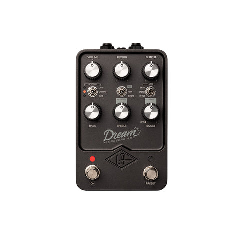 Interface of Universal Audio Dream '65 Reverb Amplifier plugin