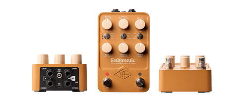 Interface view of Universal Audio Enigmatic '82 Overdrive Special amp plugin in UA Console or DAW