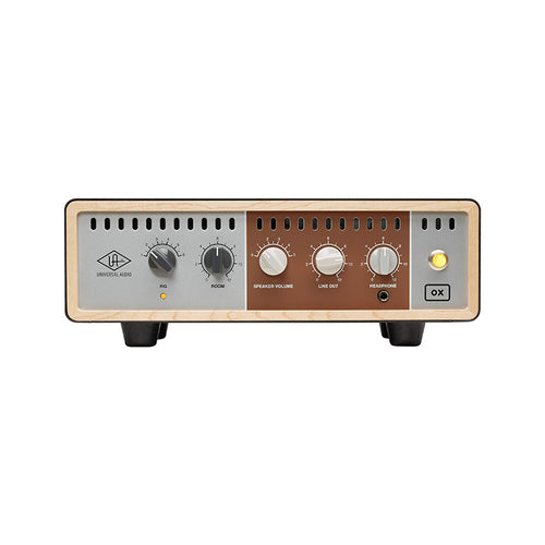 Front view of Universal Audio OX Amp Top Box reactive load guitar recording system