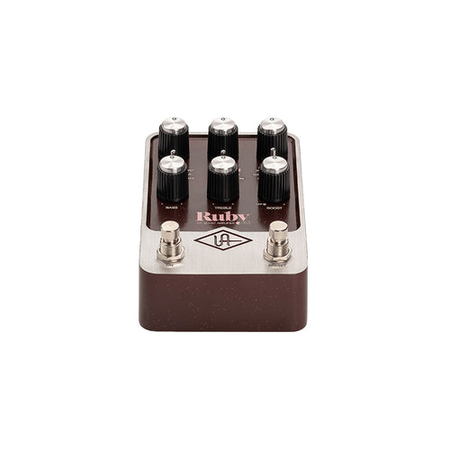 Plugin interface of Universal Audio Ruby '63 Top Boost Amplifier in DAW or UAFX