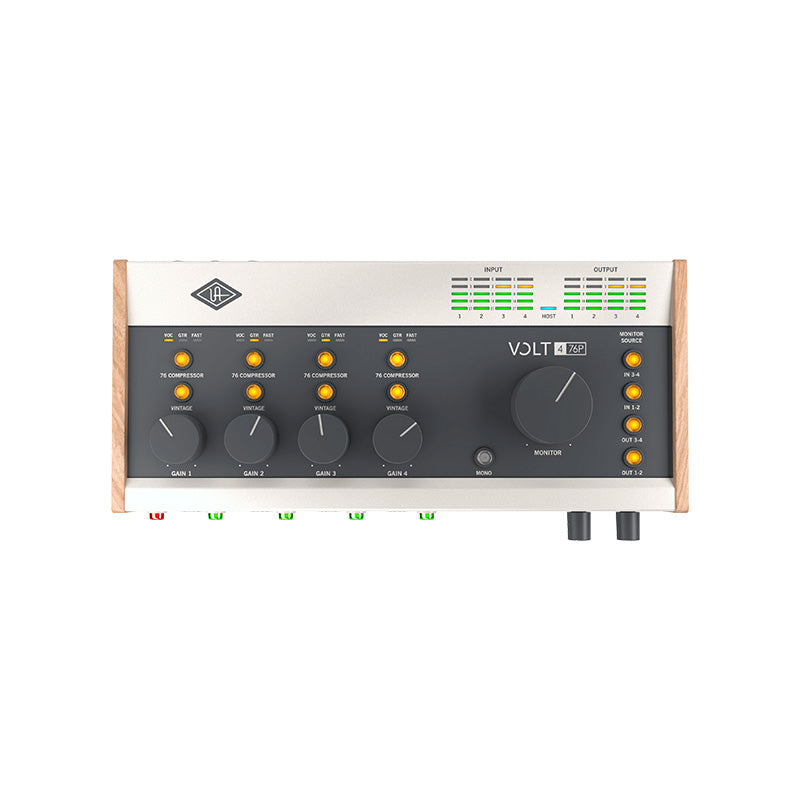 S*I様 Universal Audio VOLT 476P Universal Audio Volt 476P – 4-In USB Interface with 1176