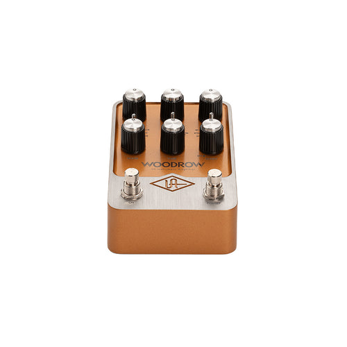 Interface of Universal Audio Woodrow '55 Instrument Amplifier plugin in UAFX or DAW