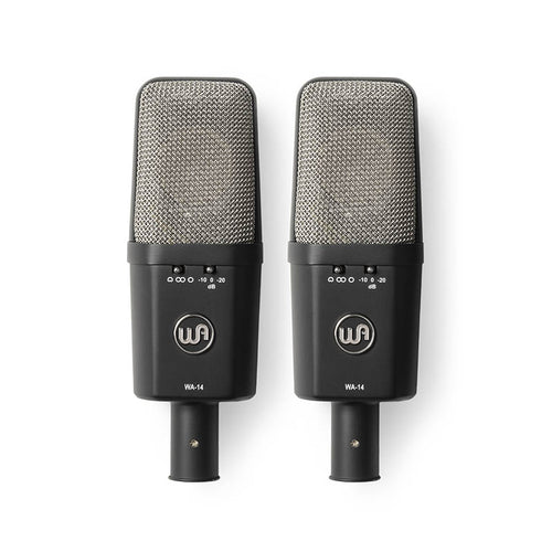 Warm Audio WA-14SP Stereo Pair Large-Diaphragm Transformer-Balanced Condenser Microphone