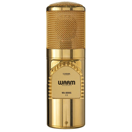 Warm Audio WA-8000G Large-Diaphragm Tube Condenser Microphone (Gold)