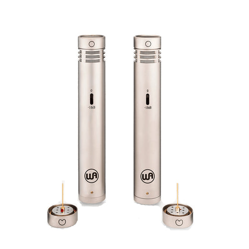 Warm Audio WA-84-OC-N-ST Multi-Pattern Small-Diaphragm Condenser Microphone (Stereo Pair)