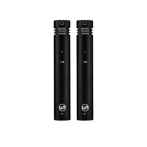 Warm Audio WA-84-C-B-ST Small-Diaphragm Condenser Microphone (Stereo Pair Black)