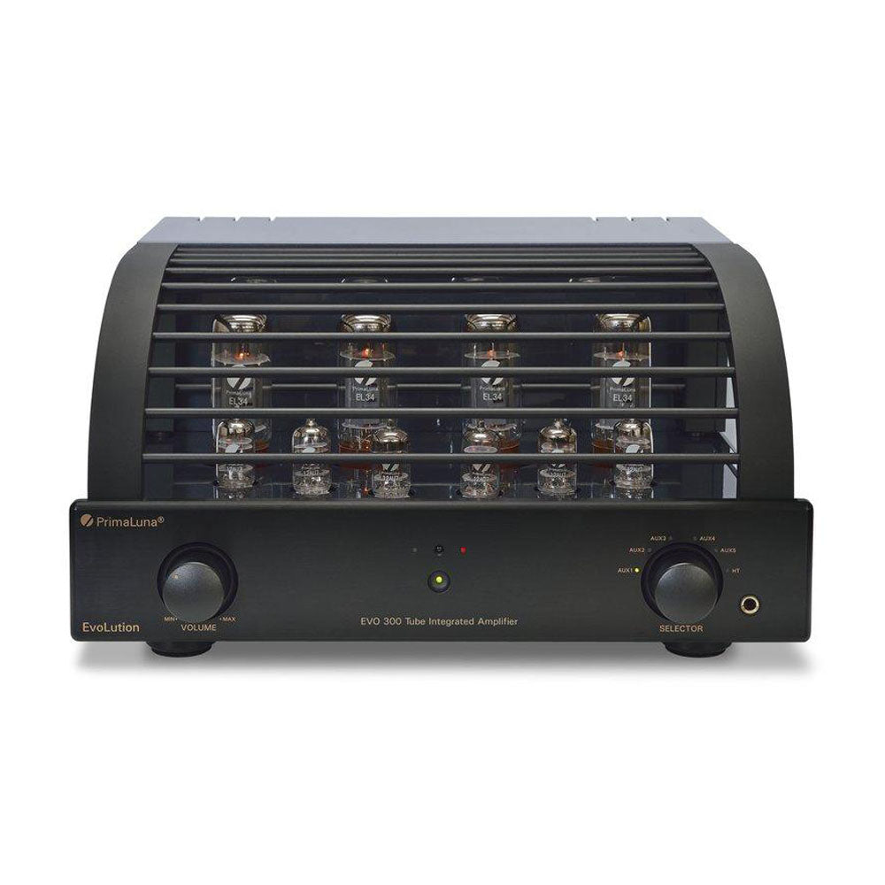 PRIMALUNA EVO 300 TUBE INTEGRATED AMPLIFIER - Discover the high quality music at a very best price at Vinyl Sound. Check out the Integrated Amplifiers: PrimaLuna EVO 300, Primaluna evo 100, Primaluna evo 200, The Power Amplifiers: Primaluna evo 400, PrimaLuna Evo 30, Primaluna evo 100, The Preamplifiers: Primaluna evo 100, Primaluna evo 300, Tube-Hybrid Integrated, the PrimaLuna transformers...