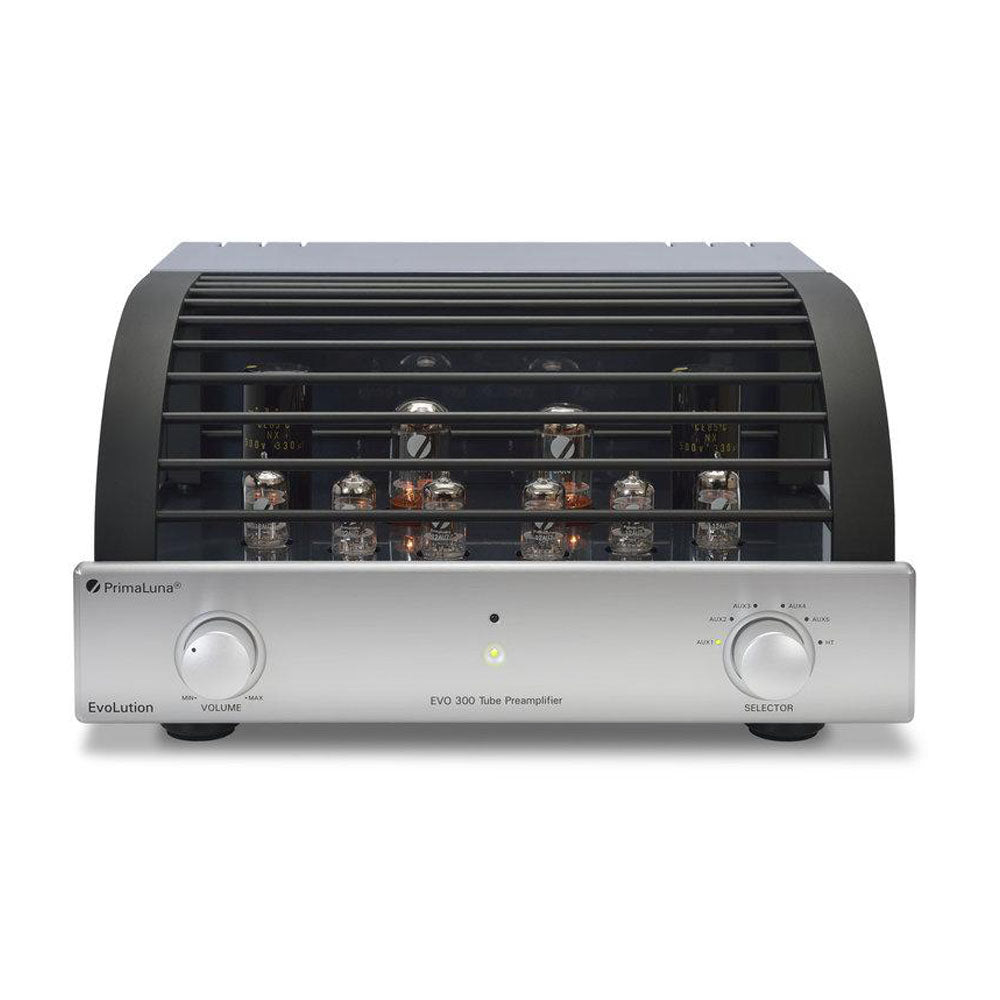 PRIMALUNA EVO 300 TUBE PREAMPLIFIER - Discover the high quality music at a very best price at Vinyl Sound. Check out the Integrated Amplifiers: PrimaLuna EVO 300, Primaluna evo 100, Primaluna evo 200, The Power Amplifiers: Primaluna evo 400, PrimaLuna Evo 30, Primaluna evo 100, The Preamplifiers: Primaluna evo 100, Primaluna evo 300, Tube-Hybrid Integrated, the PrimaLuna transformers...
